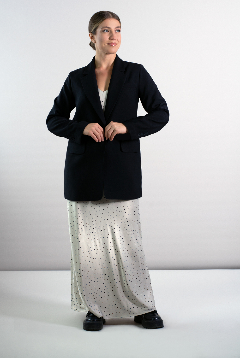 Жакет женский 4135АП, черный #70Ч044135АП