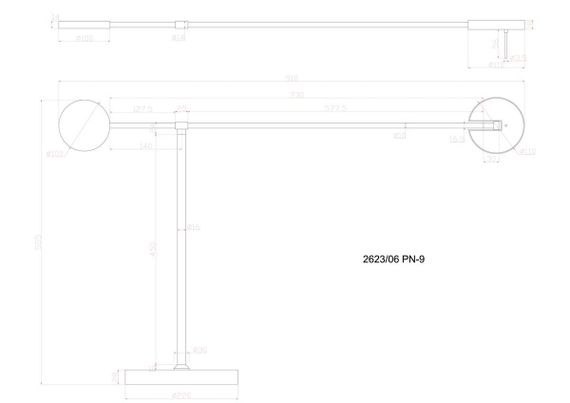 Торшер Divinare Malcone 2623/06 PN-9