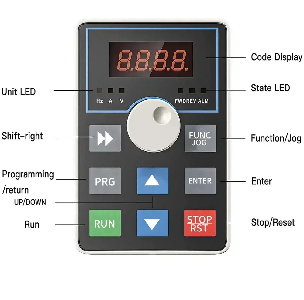 Частотный преобразователь, Драйвер инвертора ,привод двигателя,VFD инвертор,2200Вт,220В