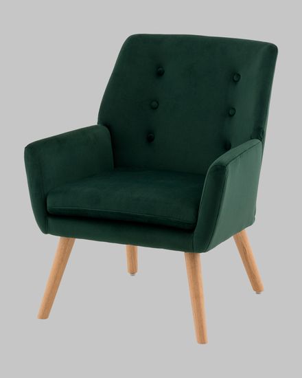Кресло Райт тёмно-зелёный