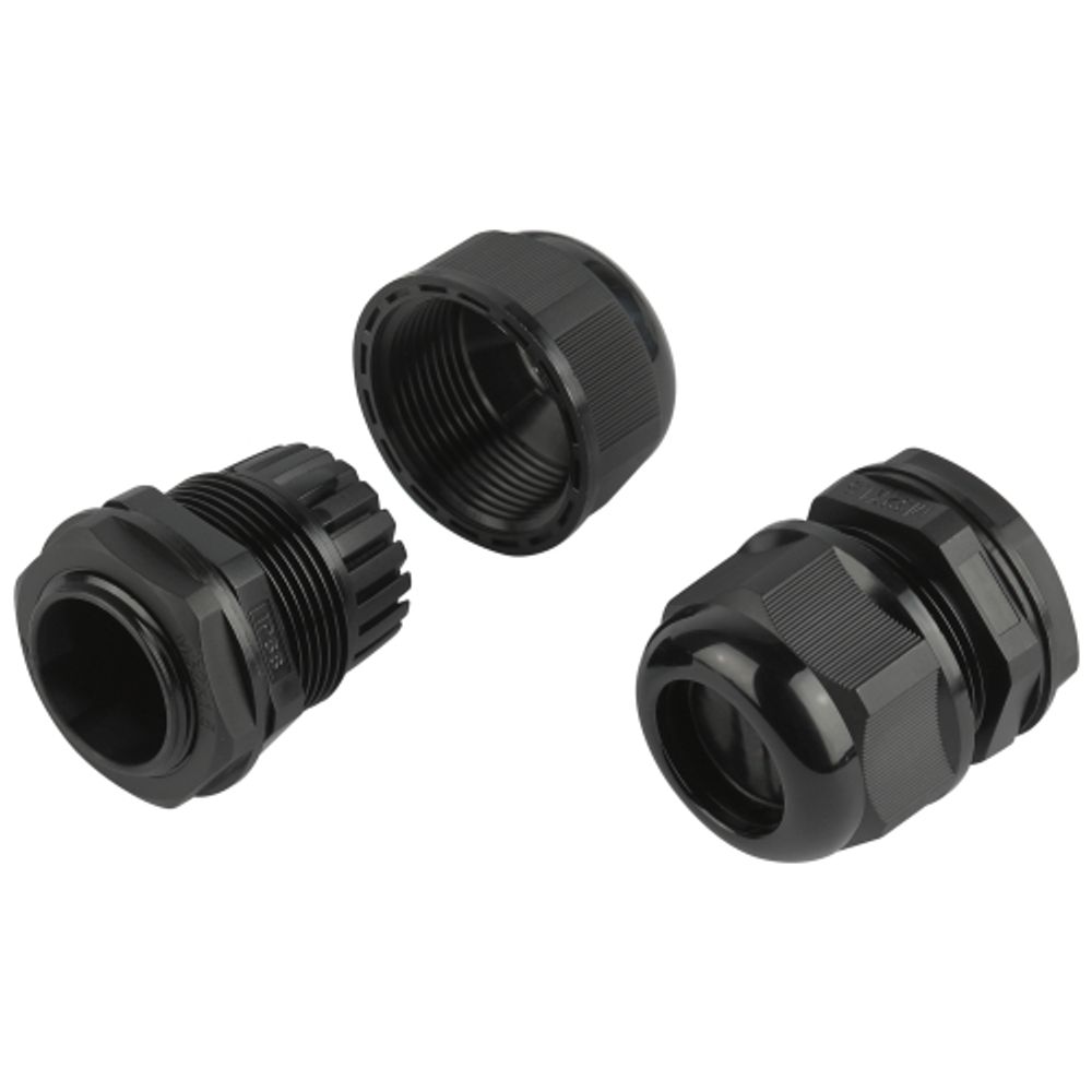 Кабельный ввод сальник ЭРА NO-224-245 MG 32 (d отв.32 мм / d провод.18-25 мм) IP68 (упаковка 10 штук) | Кабельные вводы (сальники)