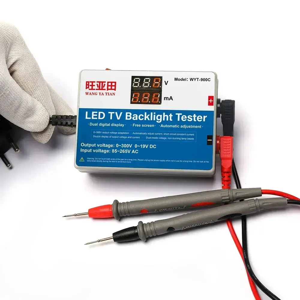 Тестер LED подсветки телевизора (0-300В 20-50mA) вилка Евро