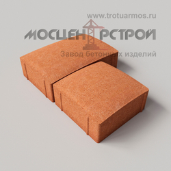  Тротуарная плитка Английский Булыжник 240/160х160х60