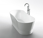 Ванна акриловая отдельностоящая BelBagno BB406-1650-730