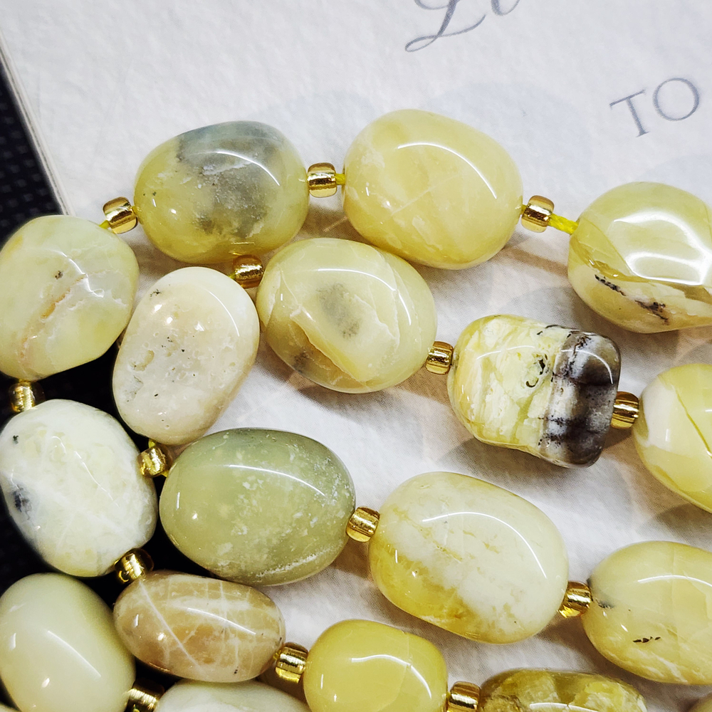 Опал, крупная галтовка, 10-15 мм, камни овалы бочонки, штучно