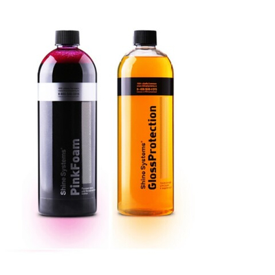 Набор для мойки кузова с блеском PinkFoam+GlossProtection 750мл