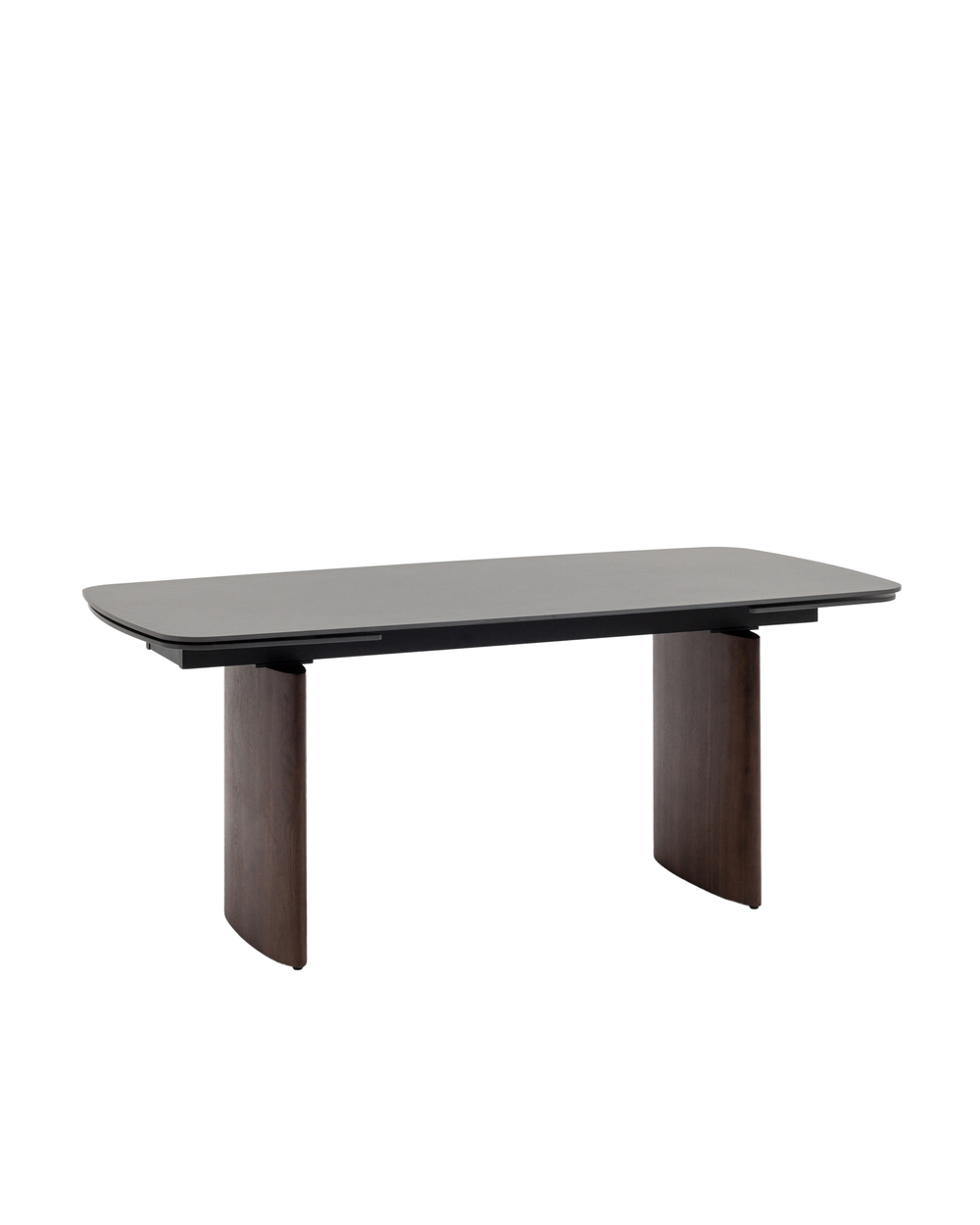 Стол обеденный Астарта раскладной 180-260х90 см керамика темная