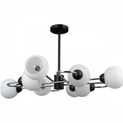 Люстра на штанге ILLUMICO  IL0451-8PCSQ-79 BK