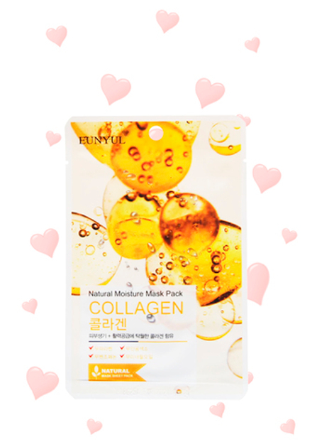 Eunyul Natural Moisture Mask Pack Collagen Тканевая маска с коллагеном