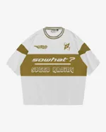 Футболка SoWhat? Speed Racing белая