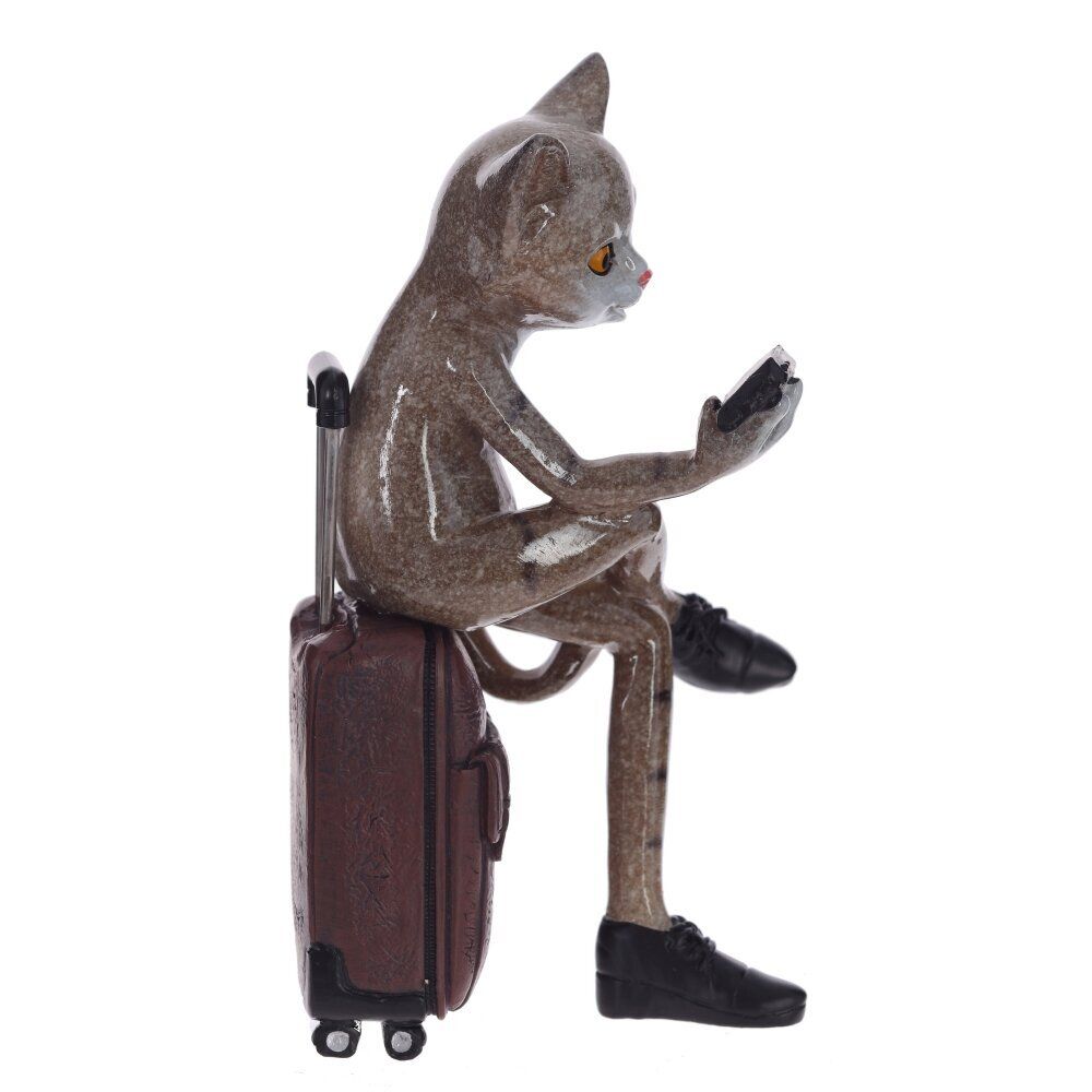 GAEM Фигурка декоративная "Кот", L8 W8 H16,5 см