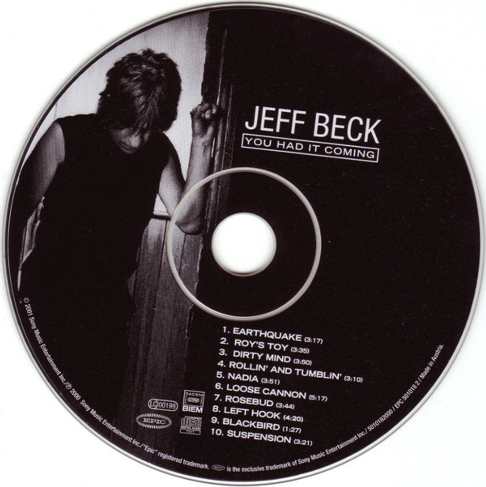 Jeff Beck / You Had It Coming (CD)