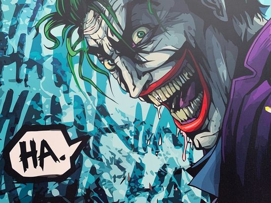 Картина на холсте вселенной DC Comics