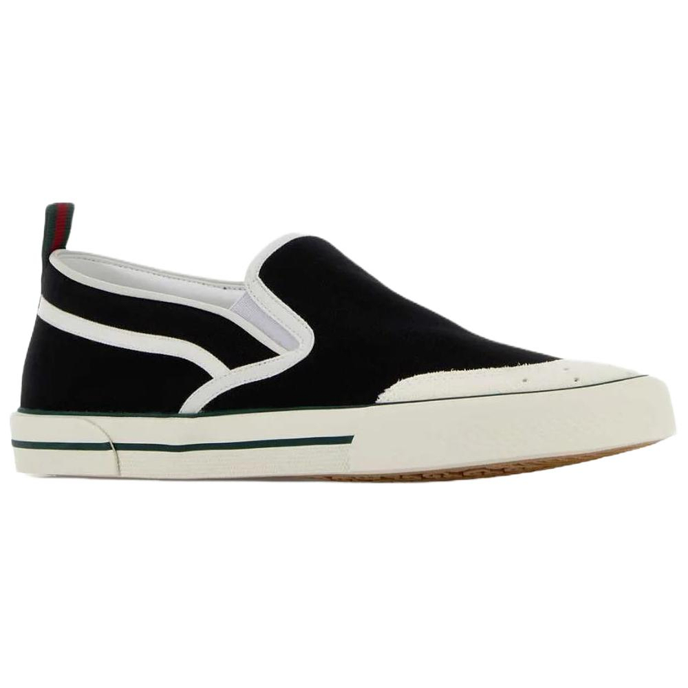 GUCCI Low top Canvas Shoes Men"s Black