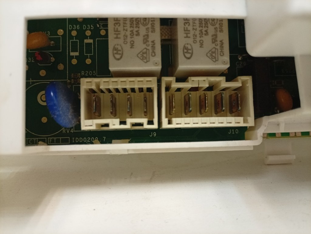 BWE81282LB кт35 Электронный модуль управления к стиральной машине Ariston Indesit 21501274200 б/у