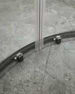 Душевой уголок Cezares Molveno 90x110 RH-2-110/90-C-GM-IV стекло прозрачное/профиль матовая оружейная сталь