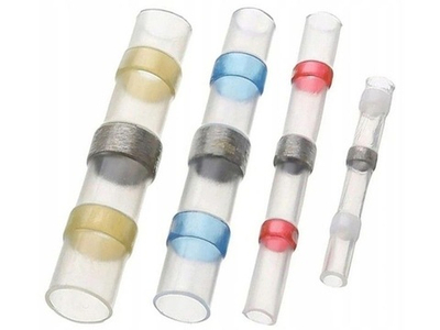 Клемма соединитель с термоусадкой (Диаметр - 2,5 кв.мм; Длина - 0,5 см)