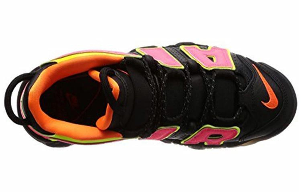 Кроссовки Nike Air More Uptempo Hot Punch Air (Женская размерная сетка)