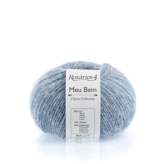 Пряжа ROSARIOS 4 Meu Bem (62% шерсть, 15% альпака, 23% полиамид)