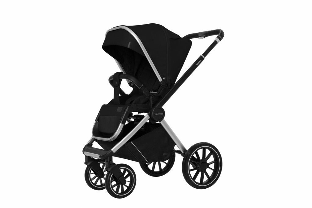 Коляска 2 В 1 Carrello Optima CRL-6503 Leather Black