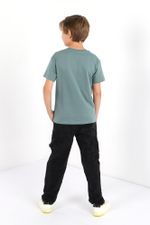 Фуфайка (футболка) для мальчика Кэш-2 Виотекс СВЕТЛЫЙ ХАКИ