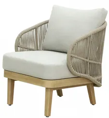 Уличное лаунж-ресло Mali из массива эвкалипта