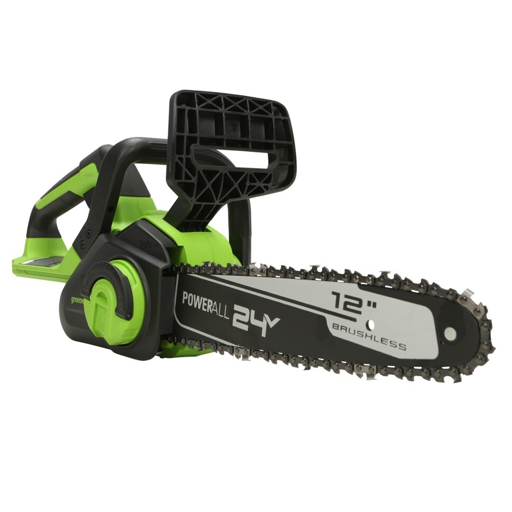 Пила аккумуляторная 24V Greenworks GD24CS30 б/щ 30см без АКБ и ЗУ