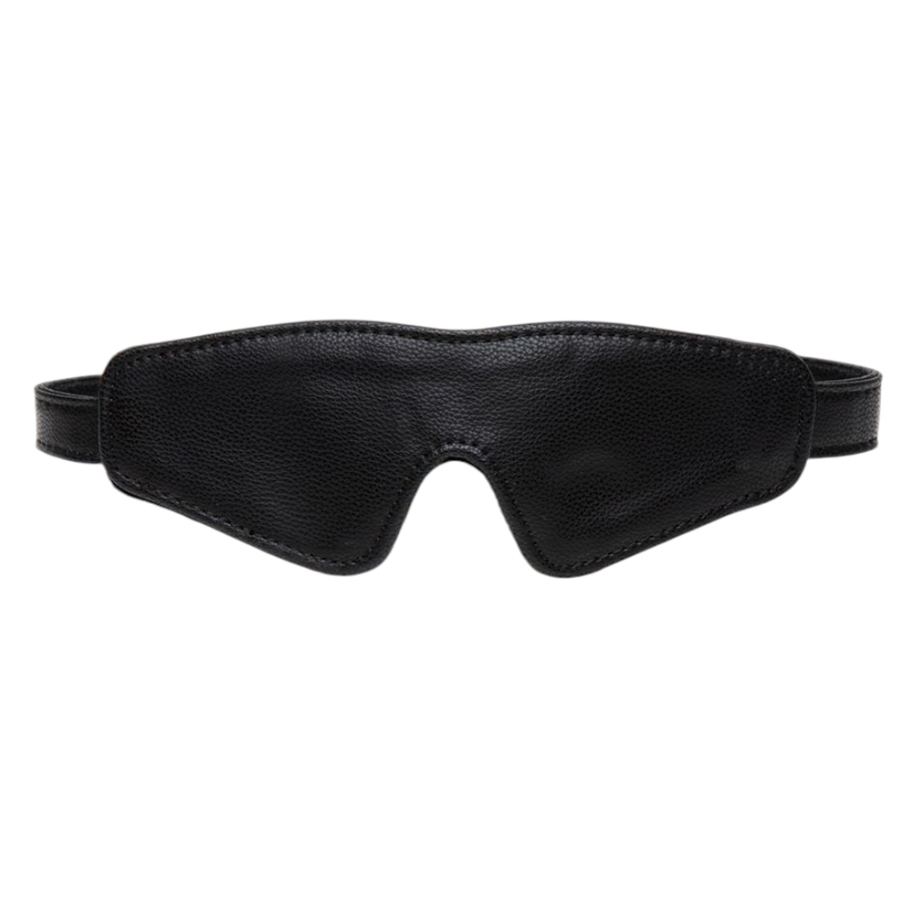 Черная маска на глаза Fifty Shades of Grey Bound to You Faux Leather Blindfold