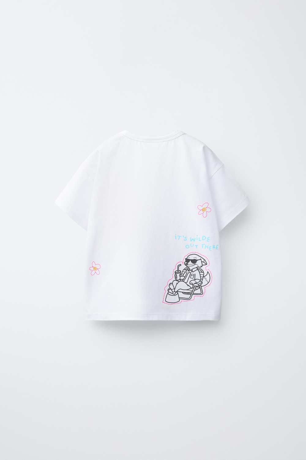 ZARA ФУТБОЛКА «ЗВЕРОПОЛИС» © DISNEY, БЕЛЫЙ