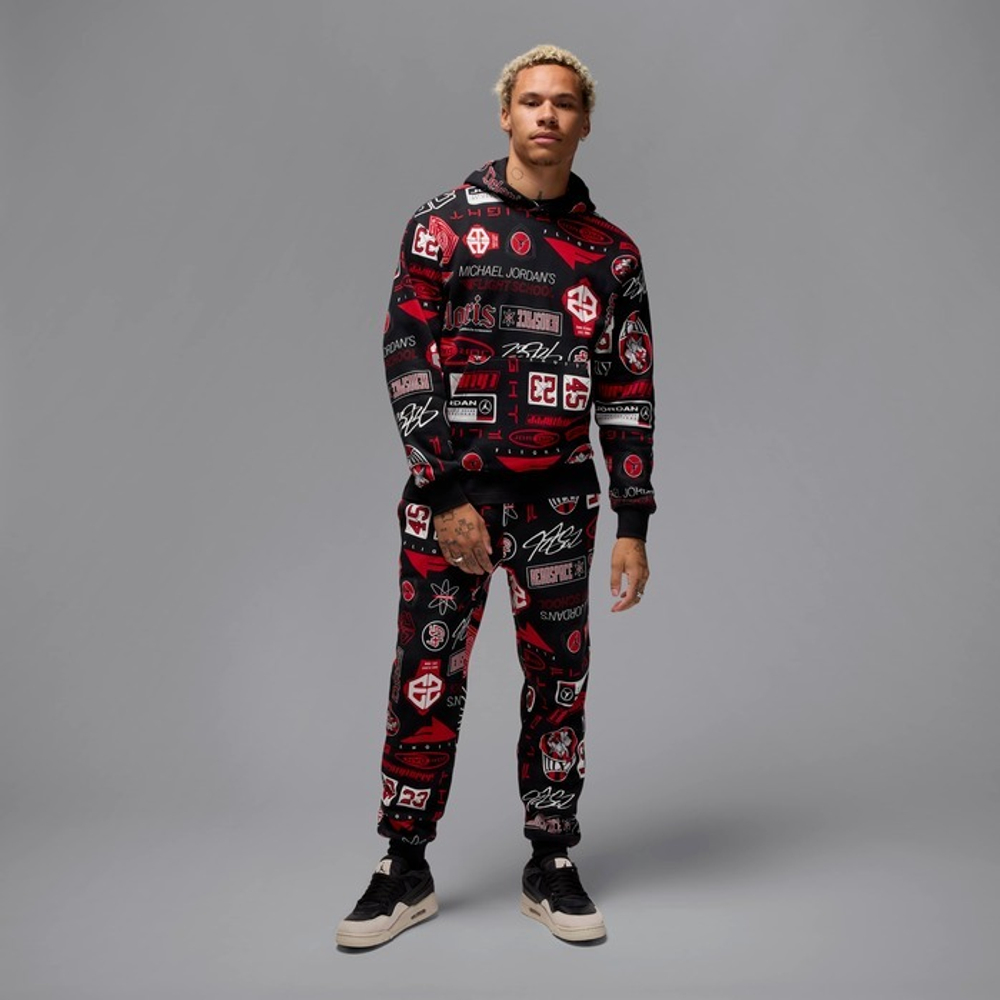 Толстовка мужская NIKE M J ESS AOP FLC PO