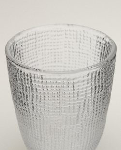 Zara Home стакан из стекла, цвет прозрачный, 10 см · 2296/401