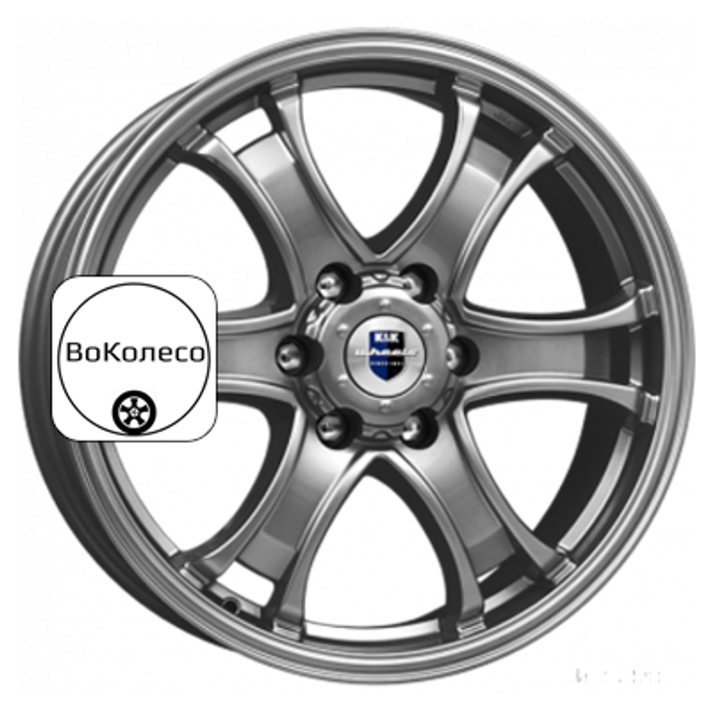 7,5x18/6x139,7 ET30 D106,1 Балеар (КС727) Дарк платинум K&K