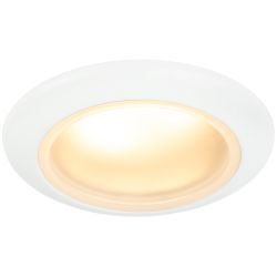 Светильник встраиваемый влагозащищенный ЭРА WR1 WH под лампу MR16 GU5.3 белый