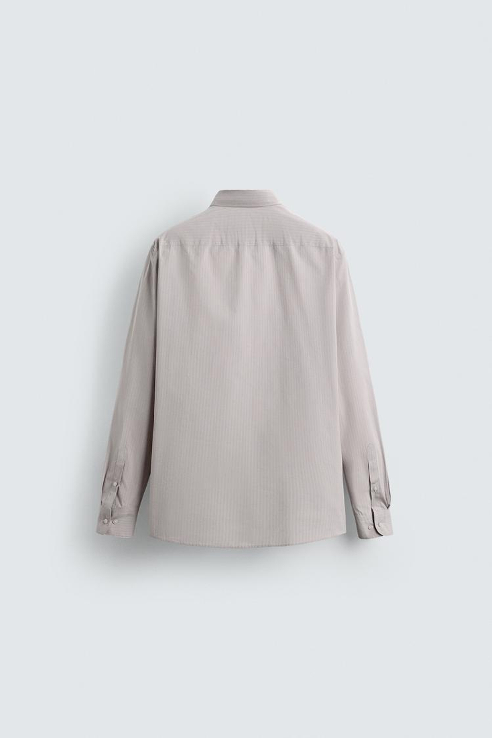 ZARА ЖАККАРДОВАЯ РУБАШКА В ПОЛОСКУ, ПОЛОСКИ