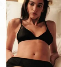 Бюстгальтер черный