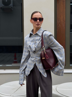 Рубашка waist-defined