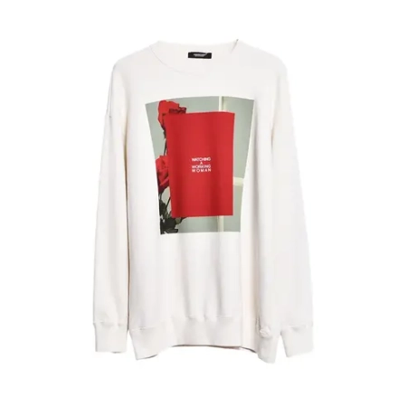 UNDERCOVER ЛОНГСЛИВ БЕЖЕВЫЙ W.A.W.W FLOWER