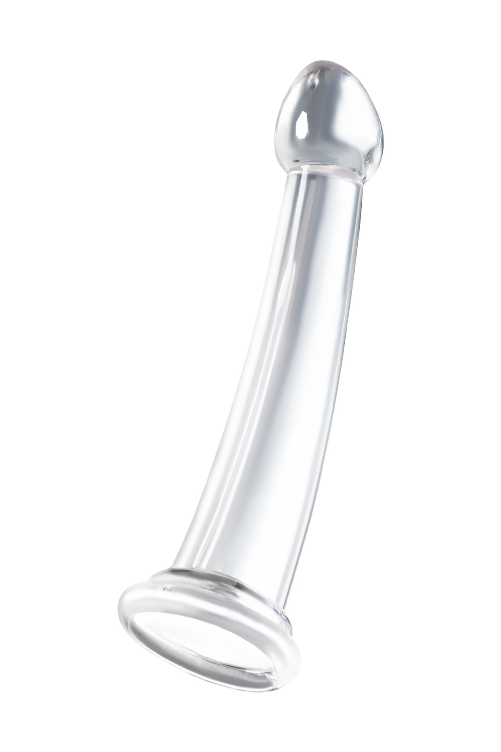 Нереалистичный фаллоимитатор Jelly Dildo XL Toyfa Basic, TPE, прозрачный, 22 см