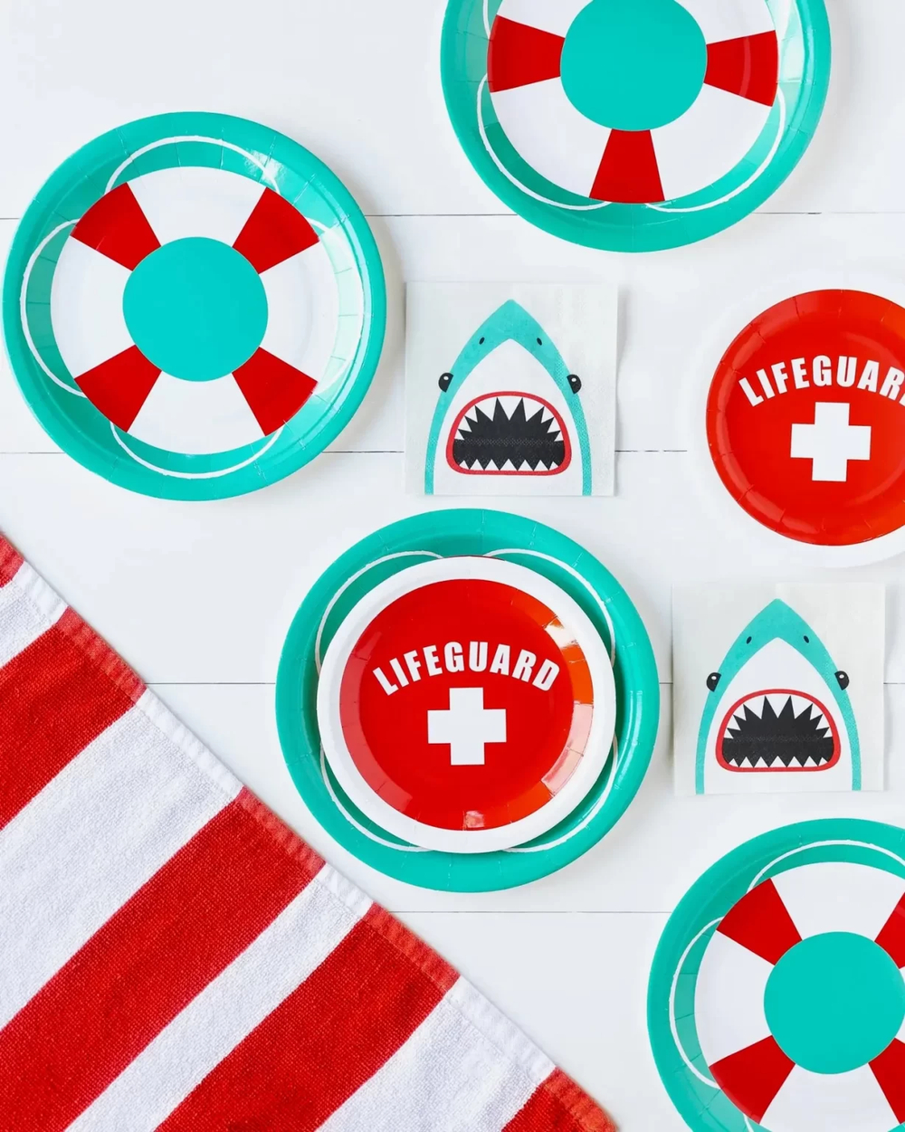 Тарелки "Lifeguard" 8 шт. (18 см)