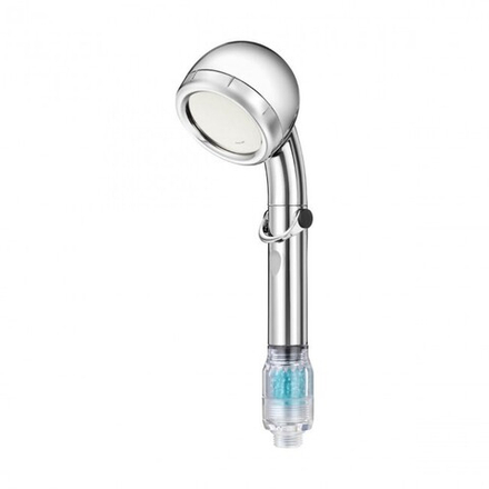 Японская лейка для душа с фильтром SILVER PREMIUM JEWEL