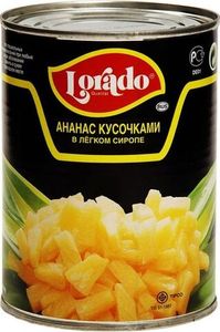 АНАНАС LORADO КУСОЧКИ МАЛЮТКИ 580МЛ