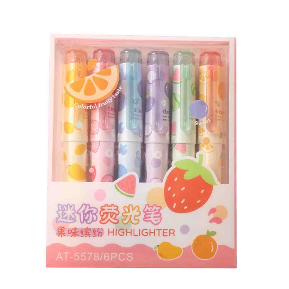 Набор текстовыделителей из 6ти шт