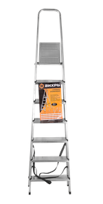 Стремянка алюминиевая ВИХРЬ СА 1х7