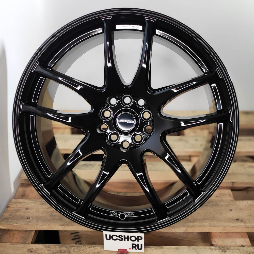 Один диск Work Kiwami 18x8.5 et30 5x100/5x114.3