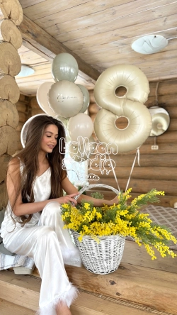 шары на 8 марта № 41