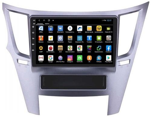 Магнитола для Subaru Legacy, Outback 2009-2015 (левый руль) - Parafar PF794XHD на Android 13, CarPlay, 4G SIM-слот