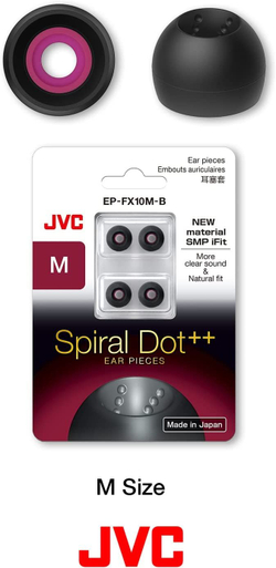Амбушюры JVC Spiral Dot ++ EP-FX10 (2 пары M)