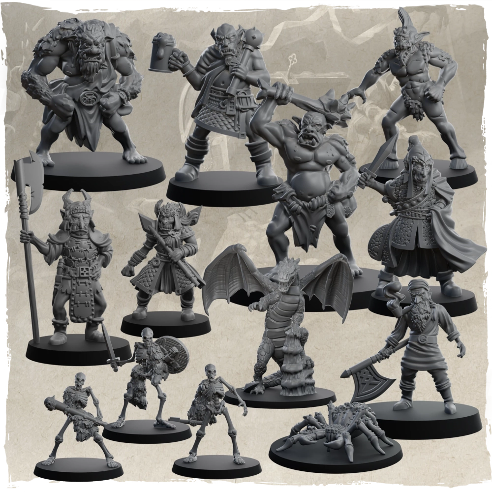 Fighting Fantasy Quest - The Warlock of Firetop Mountain - настольная игра