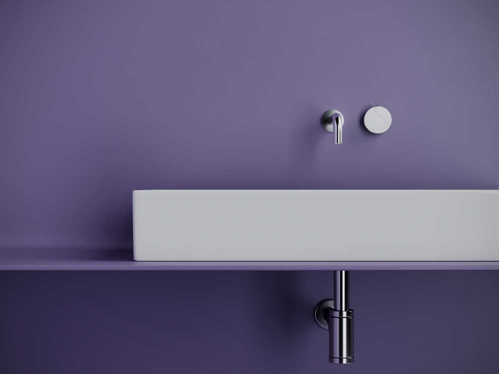 Раковина накладная прямоугольная 801x361x130, цвет белый