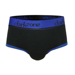 Черные хлопковые трусы-брифы (Размер: L) (Цвет: черный)